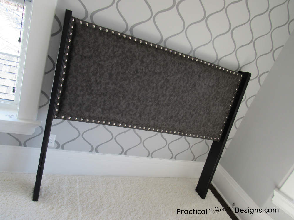 DIY Fabric Headboard - Practical Whimsy Designs