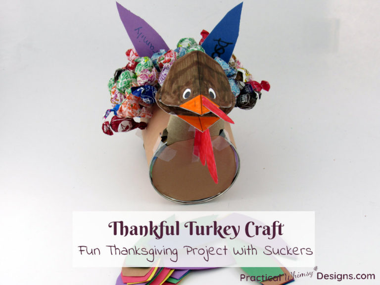 how to make a thankful turkey