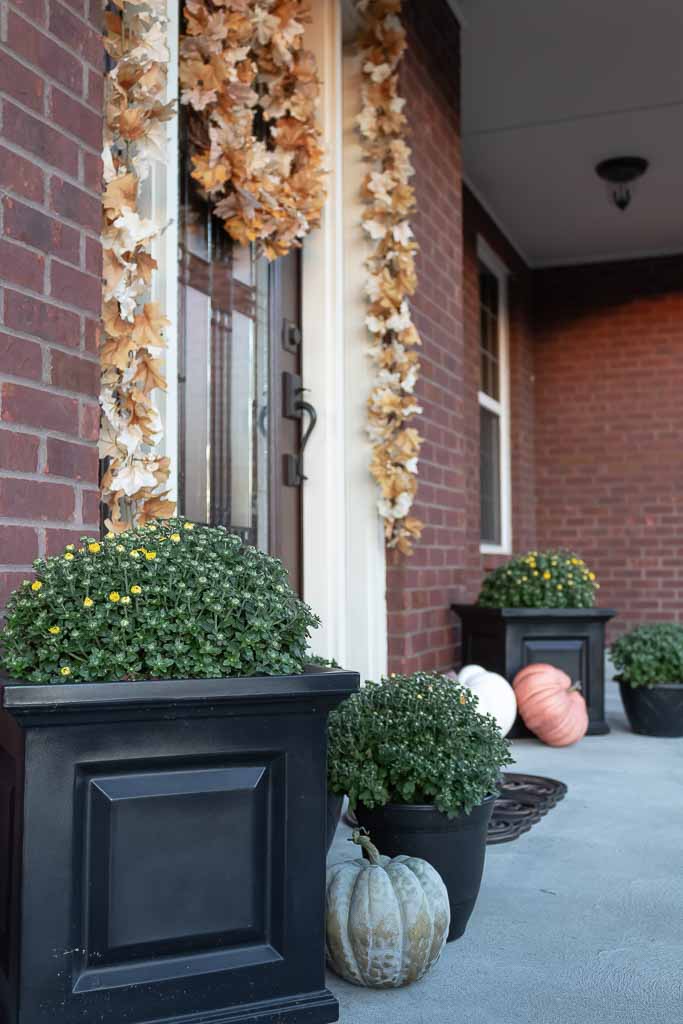 Small Porch Fall Decor - Practical Whimsy Designs